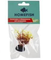 HOMEFISH 5 см Кверкус вертикальный растение для аквариума пластиковое с грузом