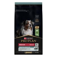 PRO PLAN 1,5 кг сухой корм для взрослых собак средних пород с чувствительным пищеварением, с высоким содержанием ягненка 