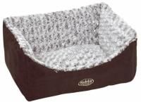 NOBBY ARUSHA 60 см х 48 см х 19 см лежак мягкий коричневый 