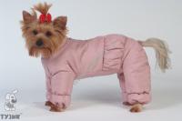 ТУЗИК ош 29 ог 39 от 34 дс 31 рост 27 комбинезон синтепоновый для породы йоркширский терьер № 2 кобель