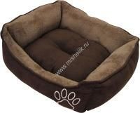 NOBBY MERO 87 см х 70 см х 20 см лежак мягкий коричневый 