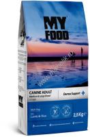 Myfood Canine Adult Medium & Large Breed Multi-Dog with Lamb & Rice 2,5 кг сухой корм для собак с ягненком и рисом 