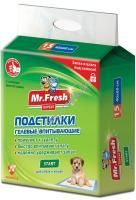 Mr.Fresh Start Expert 15 шт 40х60 см подстилки для ежедневного применения 
