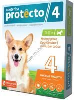 NEOTERICA PROTECTO 4 10-25 кг капли от внешних паразитов для собак 1х20