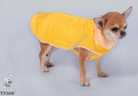 ТУЗИК №3 дс 40 ог 46 ош 36 попона теплая зима для пород: такса средняя, цвергшнауцер, вест-хайленд-уайт-терьер, керн-терьер, китайская хохлатая, пекинес, пудель карликовый, скотч-терьер, с