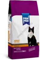 Pawpaw Adult Cat Food with Chicken 7 кг сухой корм для кошек с курицей