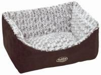 NOBBY ARUSHA 45 см лежак мягкий коричневый 