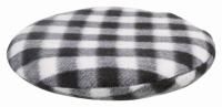 Подушка-грелка, ф 26 см, чёрный/белый