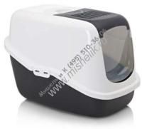 SAVIC NESTOR 56 см х 39 см х 38,5 см туалет для кошек закрытый белый черный 