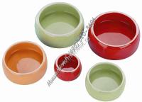 NOBBY 0,25 л миска оранжевая керамика 