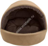 HOMEPET Catania №1 38 см х 35 см х 27 см домик эстрада латте для домашних животных