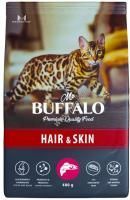 MR.BUFFALO ADULT HAIR & SKIN 400 г сухой корм для кошек лосось 