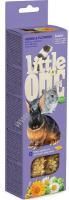 LITTLE ONE 2х55 г палочки для морских свинок, кроликов и шиншилл с травами и цветами 