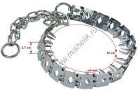 ДАРЭЛЛ 55 см ошейник строгий пластинчатый цинк 27х1,5мм