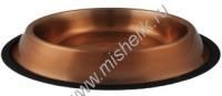 ANKUR 0,25 л миска медный цвет резиновое основание металл 