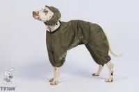 ТУЗИК ош 37 ог 54 от 43 дс 39 рост 43 комбинезон теплый для породы бассенджи сука