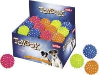 NOBBY 7 см дисплей 24шт игрушка для собак МЯЧ С ШИПАМИ 