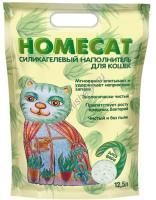 HOMECAT Алоэ Вера 12,5 л силикагелевый наполнитель для кошачьих туалетов с ароматом Алоэ Вера 
