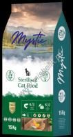 Mystic Sterilised Cat Food Salmon 15 кг сухой корм для стерилизованных кошек с лососем