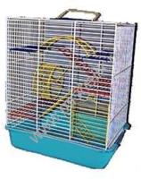 ВАКА ВЕНЕЦИЯ 385х275х435 клетка большая с мостиком и колесом