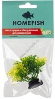 HOMEFISH 4 см Риччия вертикальная растение для аквариума пластиковое с грузом
