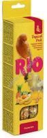 RIO 2х40 г палочки для канареек с тропическими фруктами 1х8