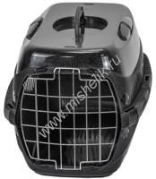 HOMEPET 43 см х 29 см х 27,5 см переноска для животных малая черная