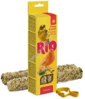 RIO 2х40 г палочки для канареек с медом и полезными семенами 1х8