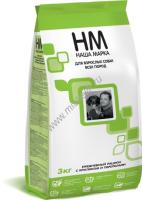НАША МАРКА 3 кг сухой корм для собак всех пород кролик и перепел 