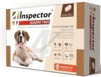 INSPECTOR Quadro Tabs более 16 кг таблетка от внешних и внутренних паразитов для собак 1х16