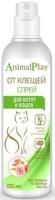 ANIMAL PLAY 200 мл спрей для кошек репеллентный от клещей и других эктопаразитов 