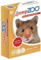 ДОКТОР ZOO 60 шт мультивитаминное лакомство с биотином и витамином С для грызунов 