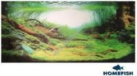 HOMEFISH Амазония 30 см х 1500 см фон для аквариума