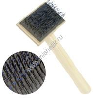 ЗООНИК 55х85 пуходерка деревянная кирпич большая с каплей