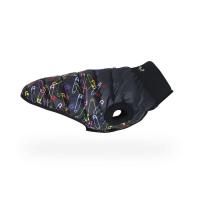 Куртка United Pets для собак Polar 30, черный с разноцветными булавками