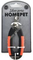 HOMEPET SILVER SERIES 12,5 см х 4 см размер S когтерез секатор с фиксатором