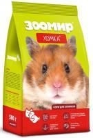 ЗООМИР Хомка 500 г корм для хомяков и мелких грызунов 