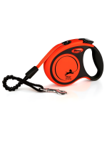 flexi рулетка Xtreme XS для собак (до 15 кг) 3 м лента оранжевая