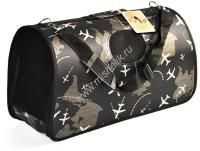 HOMEPET Авиатор 37 см х 19 см х 23 см сумка-переноска для животных