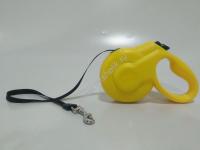 FIDA STYLEASH 3 м до 12 кг стильная рулетка для собак мелких пород с выдвижной лентой желтая