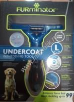 FURminator UNDERCOAT Long Hair L 10 см для собак крупных длинношерстных пород 1х12