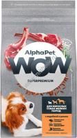 ALPHAPET WOW SUPERPREMIUM 500 гр сухой корм для взрослых собак мелких пород с индейкой и рисом