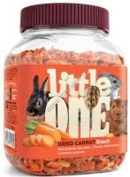 LITTLE ONE 200 г лакомство для грызунов сушеная морковь 
