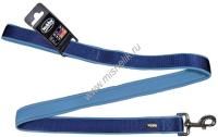 NOBBY CLASSIC PRENO длина 120 см ширина 25-35 мм поводок для собак нейлон синий 1х42