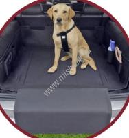 NOBBY 153 см х 121 см подстилка в багажник для собак с защитой бампера нейлон черная