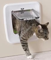 SAVIC BASIC 21 см х 22 см дверца для кошек пластик белая 1х6