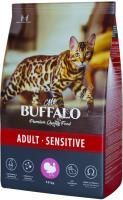 MR.BUFFALO ADULT SENSITIVE 10 кг сухой корм для кошек индейка