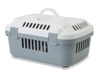 SAVIC DISCOVERY COMPACT 33 см x 48,5 см x 23,50 см переноска бело -серая пластик 