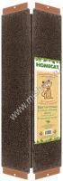 HOMECAT ВЕНГЕ 70х29 см когтеточка с кошачьей мятой угловая большая