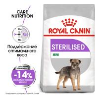 ROYAL CANIN MINI STERILISED 3 кг сухой корм для взрослых стерилизованных собак мелких размеров, весом от 1 до 10 кг 